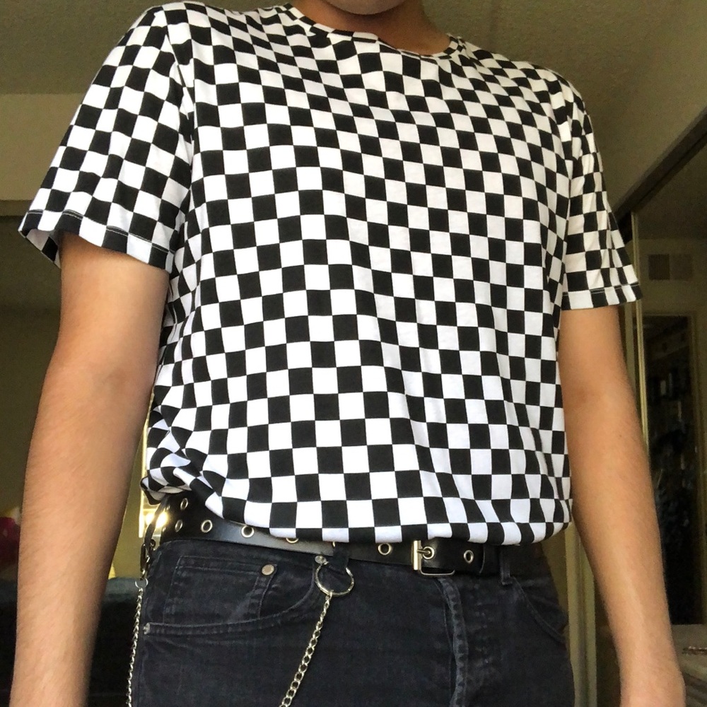 Checkered shirt!